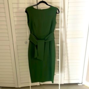 BODEN BELOW THE KNEE GREEN DRESS